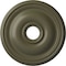 Ekena Millwork Bradford Ceiling Medallion (Canopies up to 4 3/8"), 18 1/8"OD x 3 3/4"ID x 1 1/8"P, Painted Turtle CM18BRPTF - alternate 1